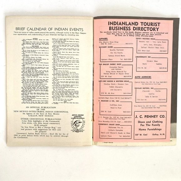 1960s US Indian Land Magazine Inter-Tribal Indian Ceremonial Gallup New Mexico - Picture 3 of 4